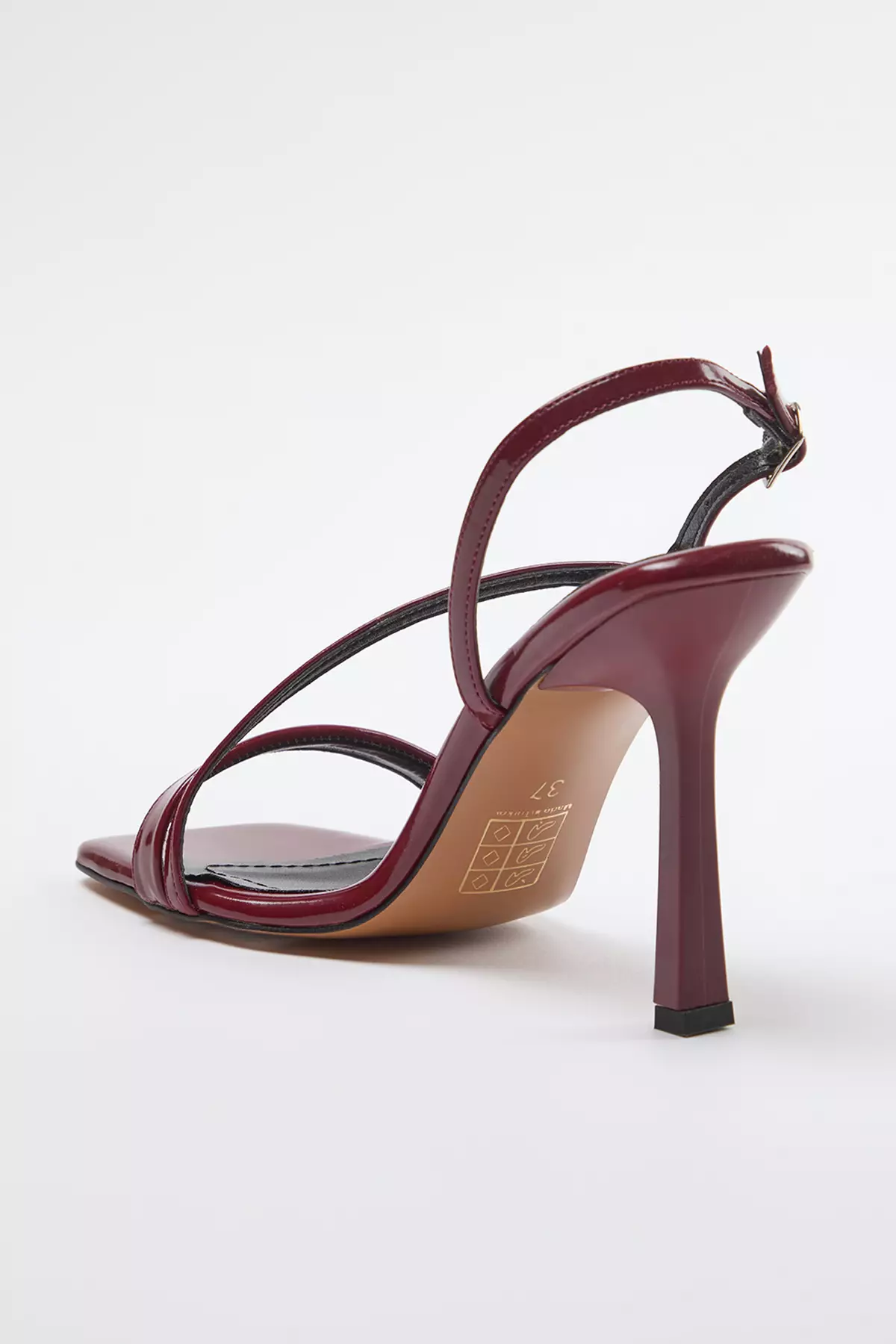 Patent Strappy Heels