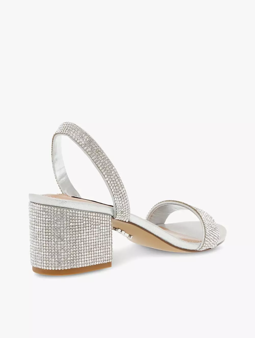 Steve Madden INFUSED-R Women's Heels Sandals- Crystal