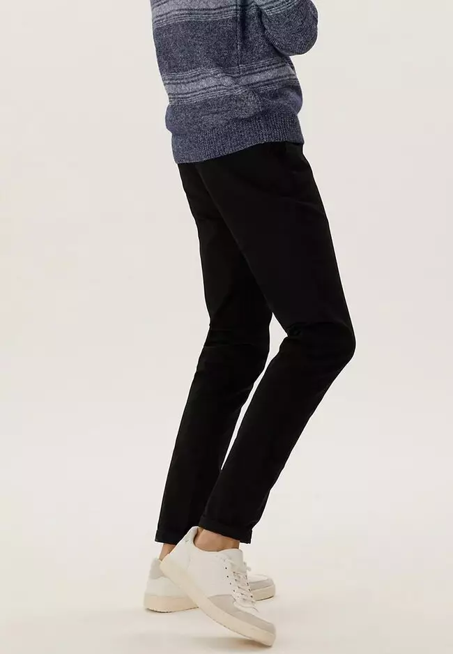 Skinny Fit Stretch Chinos