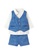 RAISING LITTLE blue Qaadir Baby & Toddler Outfits 1416AKACA0080DGS_1