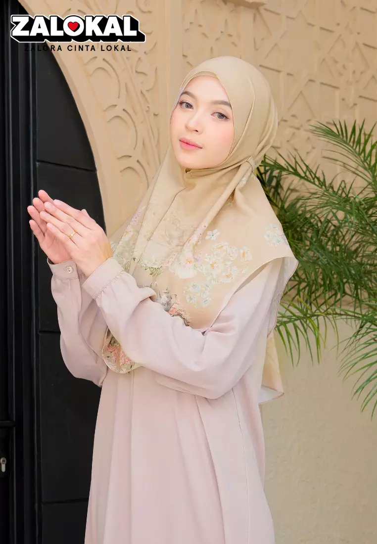 Jual Hijab Wanita Cantik.com Hijabwanitacantik - Instan Baiti Camellia