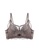 ZITIQUE brown Women's Sexy Non-wired Seamless Thick Pad Push Up Lace Lingerie Set (Bra And Underwear) - Brown AE2CFUSB83DF47GS_2