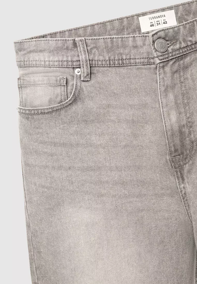 Men's Long Baggy Cut Jeans