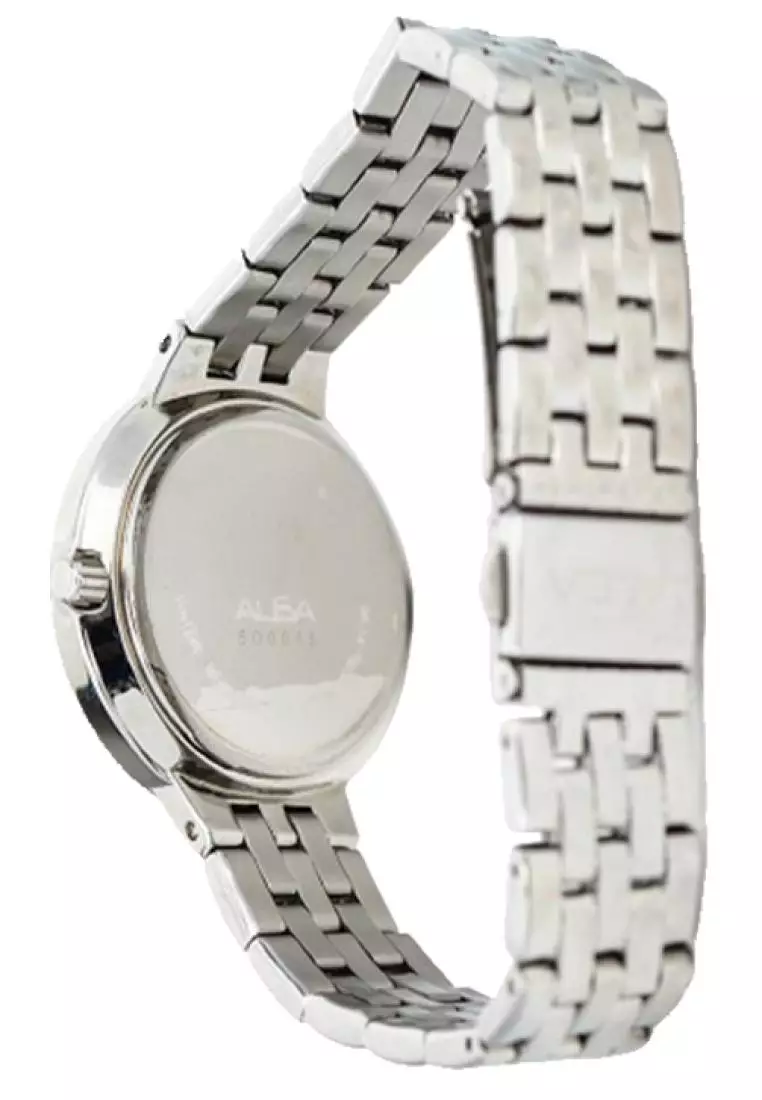 Jam Tangan Wanita Alba Original Garansi Resmi AP6463 AP6463X1 Strap Stainless Steel Silver Angka Romawi