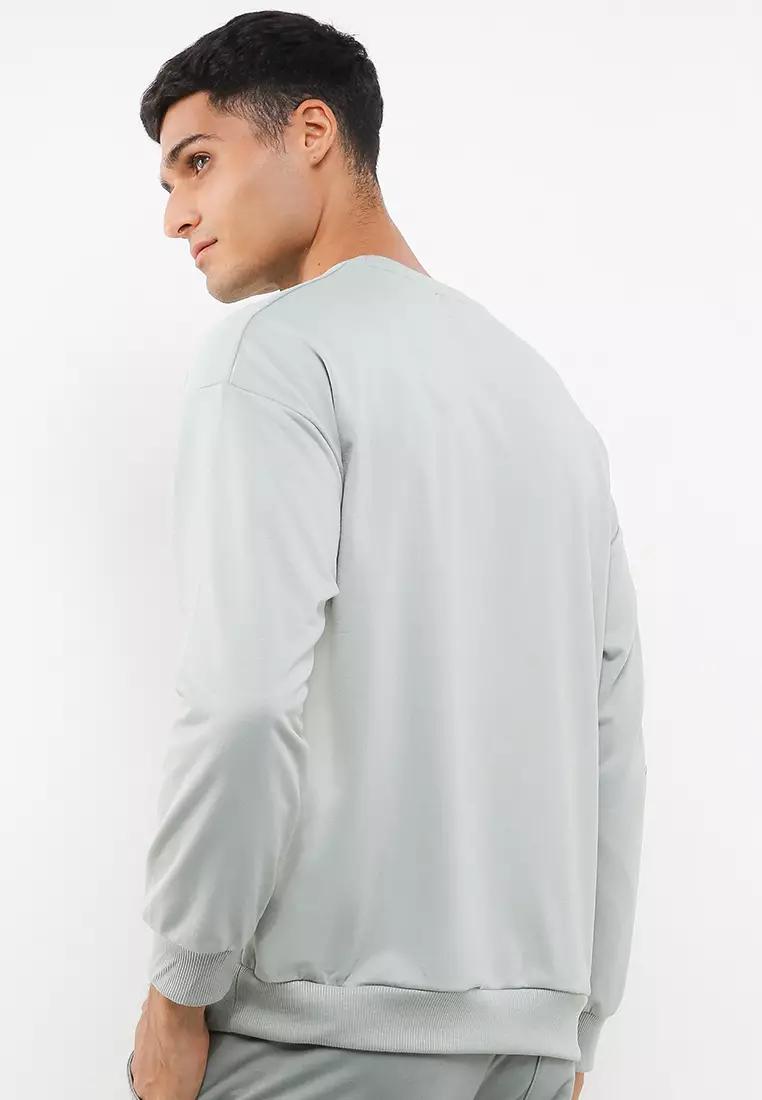 Sweater Lengan Panjang Long Sleeve Print