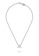 Aquae Jewels white Necklace Britney 18K Gold and Diamonds - White Gold 49883ACD7B52E0GS_2