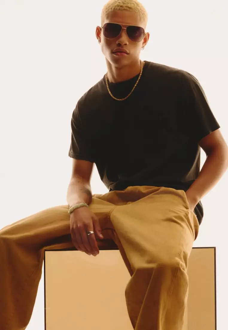 High Key Extra Large Sunglasses - Chamomile/Dark Fawn