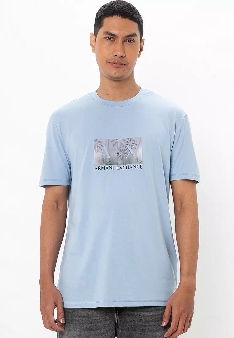 Buy Armani Exchange Logo Printed T-Shirt 2025 Online ZALORA