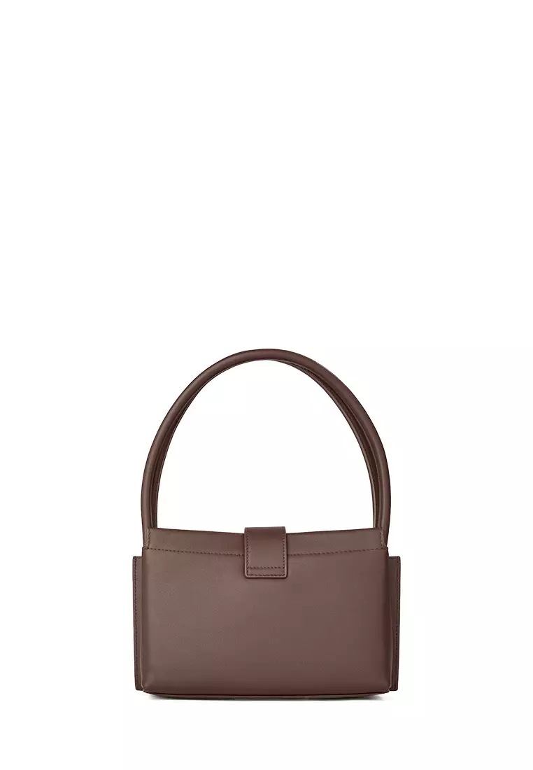 Braun Buffel Crepe Small Shoulder Bag