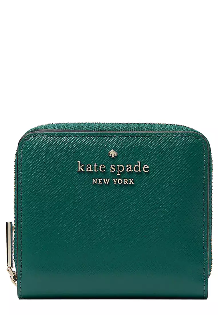 Kate Spade Morgan Flower Bed Embossed Zip Card Case - KB239 PS9