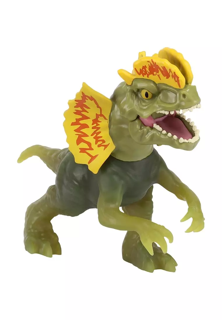 Heroes of Goo Jit Zu Jurassic World Hero Pack, Dilophosaurus, More Than 4" Long