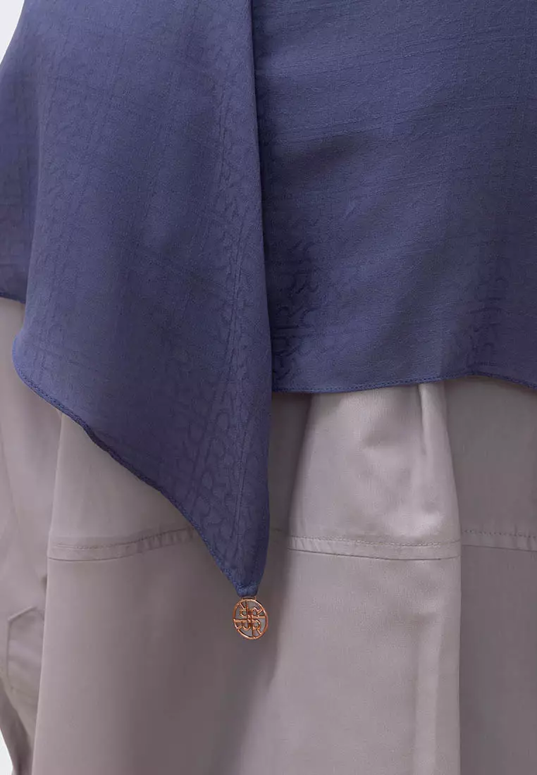 Ria Miranda Blue Denim Kayra Instant Hijab