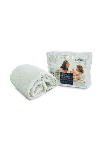 CANNON Comfort Comfort Indulgence Microfiber Fitted Mattress Protector Super King 6976BHLD037FC1GS_1