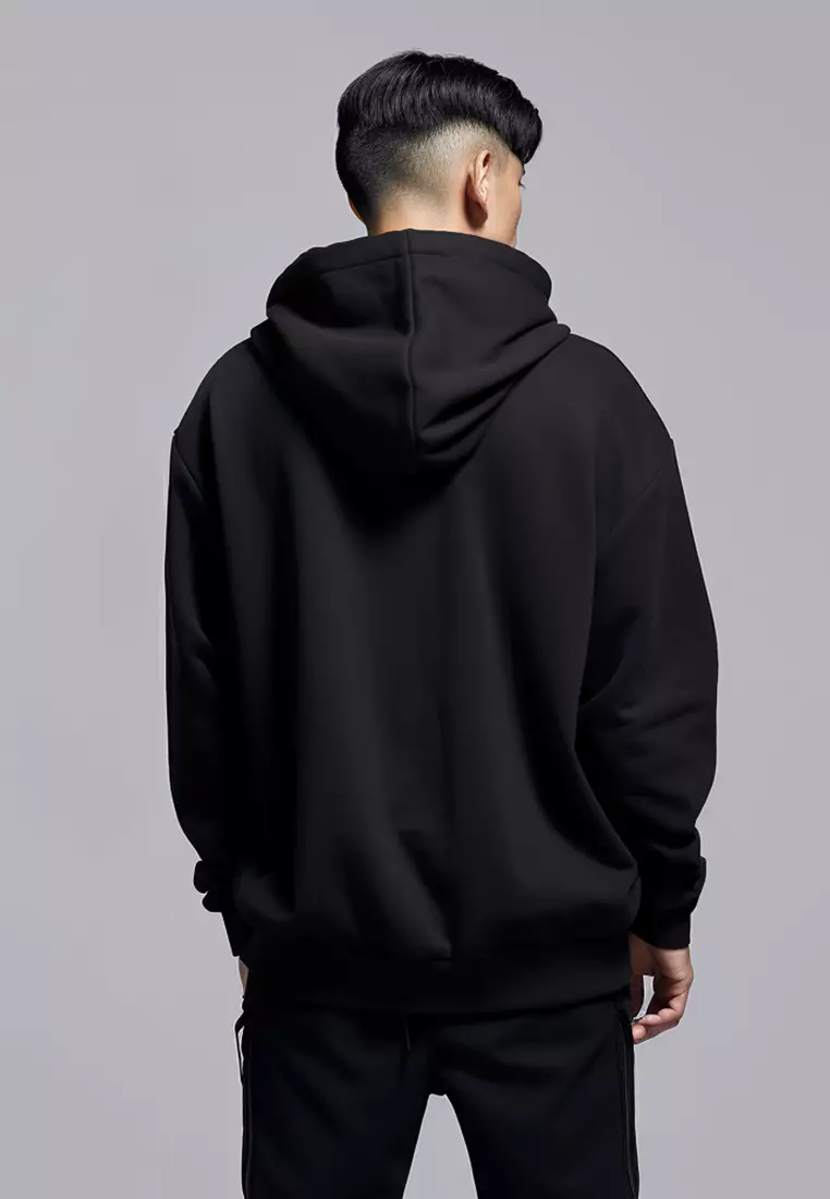 MT871R Men Hoodie Fullover THDY blk - XL