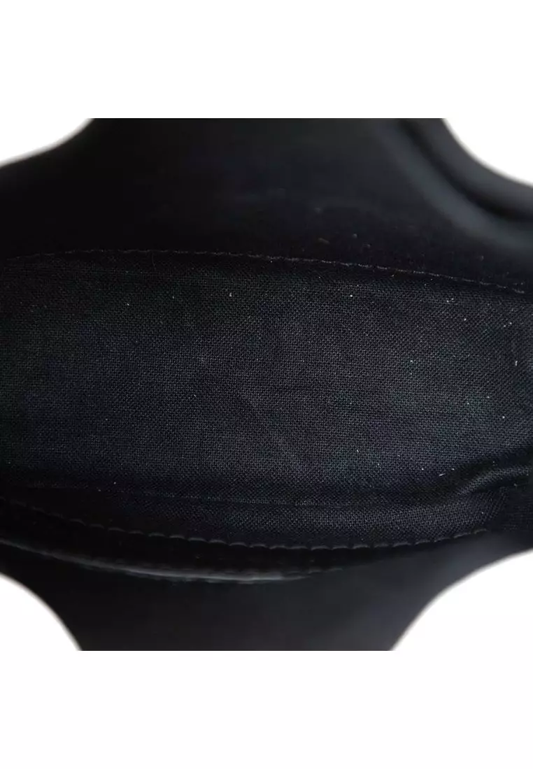 Pre-Loved Balenciaga Mini Calfskin Logo Shopping Phone Holder