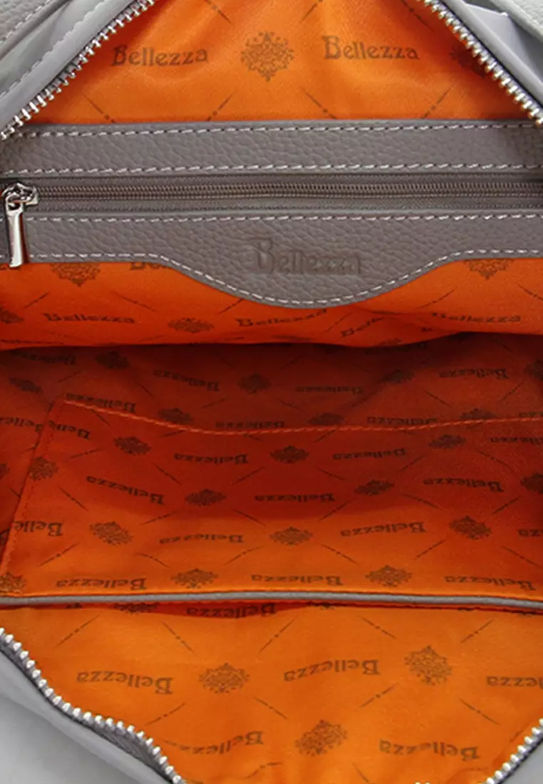 Bellezza Handbag MS87079 Grey