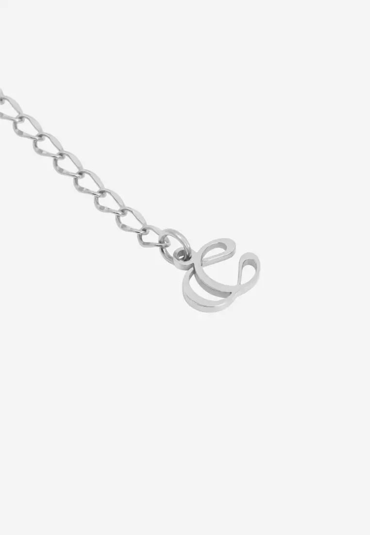 Adessa Interlocking Chain with 5A Cubic Zirconia Bracelet in Silver