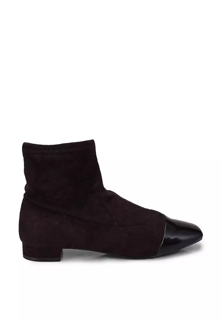 Discount on Lowrys Farm  shoes - SKU: Panelled Square Toe Ankle Boots