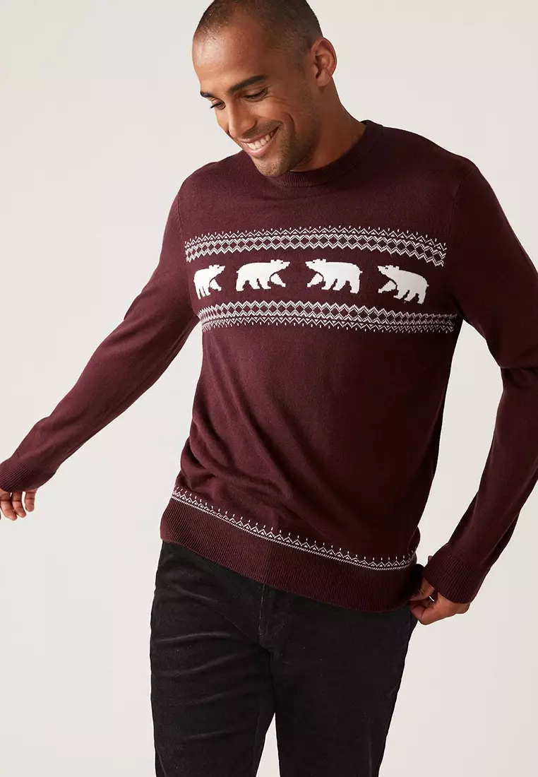 Christmas jumpers mens marks and spencer top