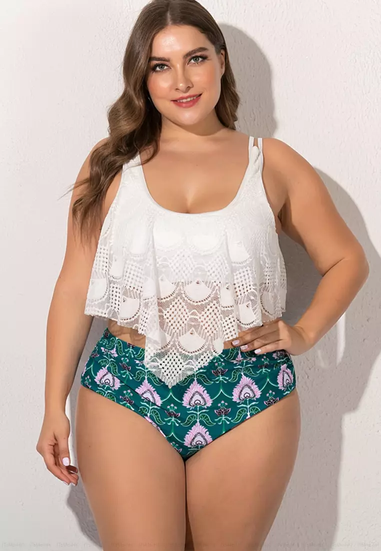 Cheap plus size bathing suit new arrivals tops