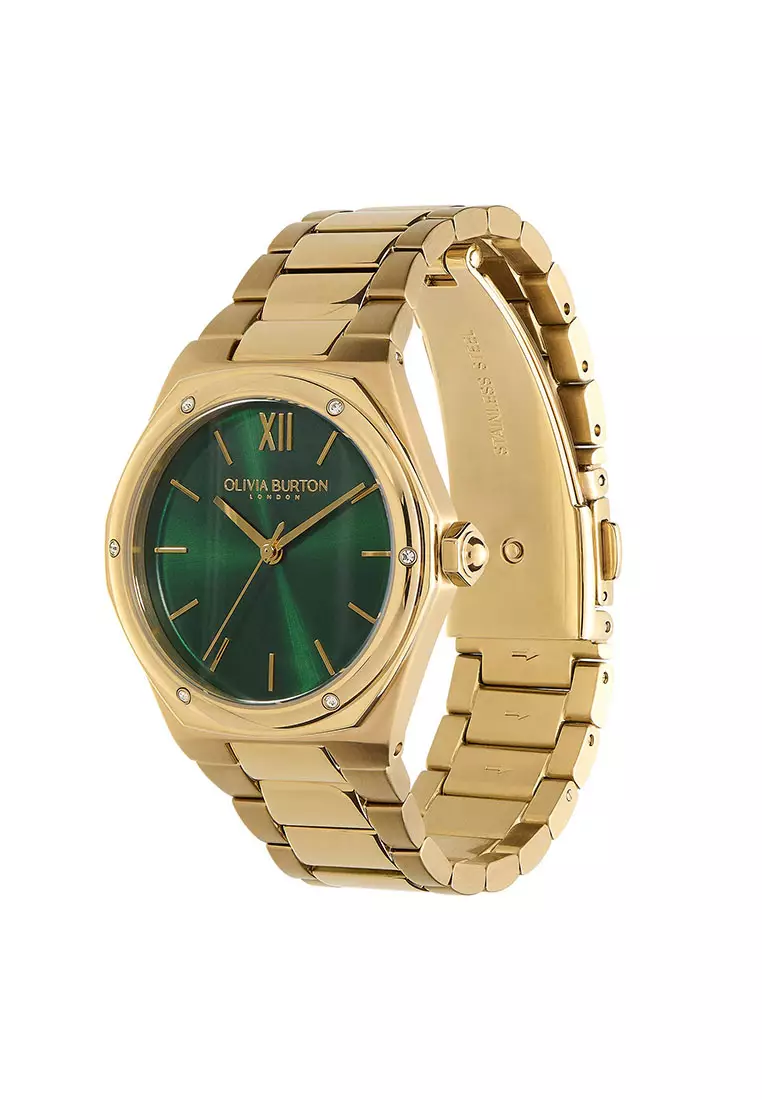 Olivia burton hotsell green watch