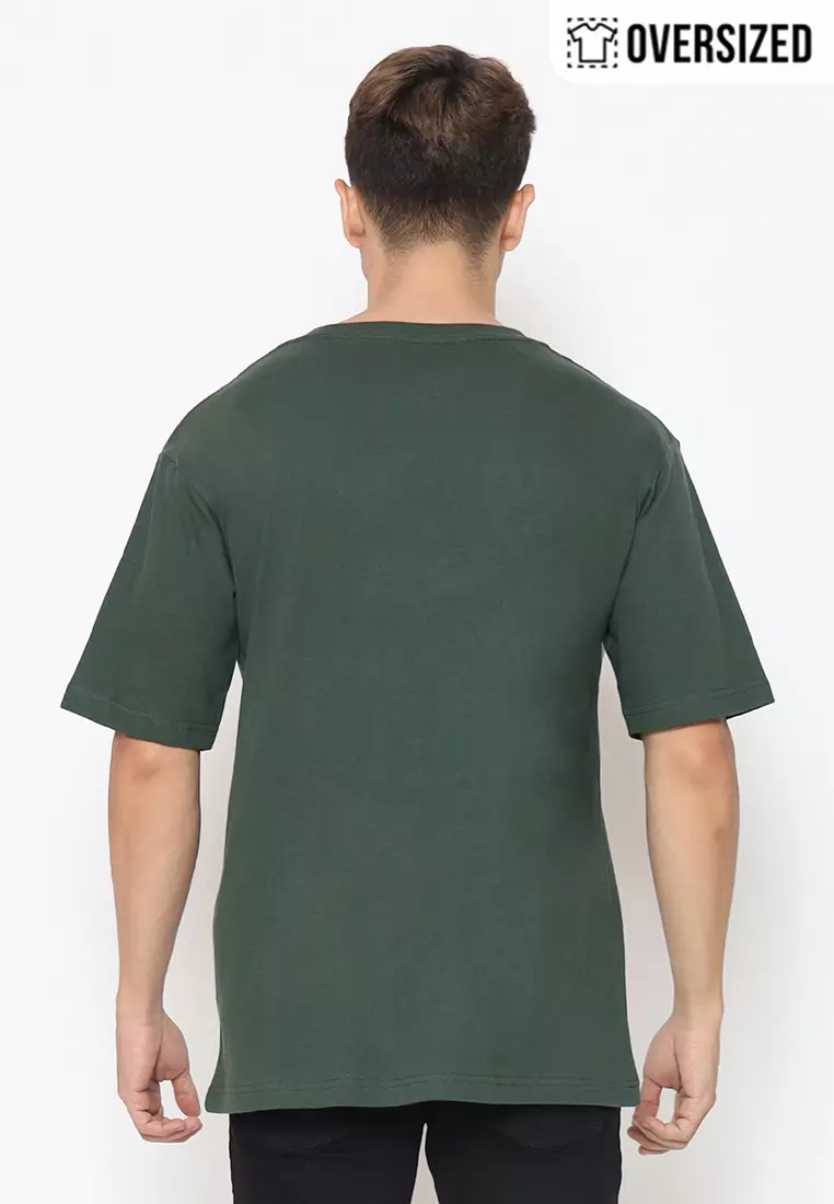 RBJ T-Shirt Cotton Oversized Pria 2079230321