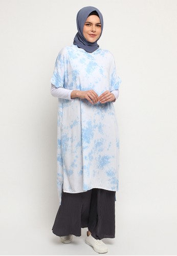 Jual Le Najwa Lidya Tunik Tie Dye Original Zalora Indonesia