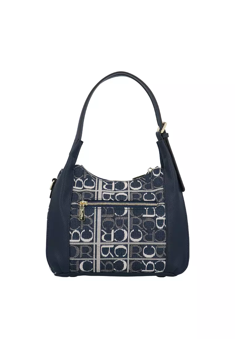 Buy Carlo Rino Carlo Jennie 2-Way Shoulder Bag - Dark Blue 2026 Online ...