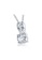 A-Excellence white Premium Elegant White Silver Necklace 07D16AC4B0A803GS_5