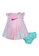 Nike pink Nike Pixel Pop AOP Dress (Infant) D8268KA0B3841EGS_1