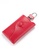 HAPPY FRIDAYS red Cow Leather Snap Button Key Case JW AN-Y015 9A4B5AC2CC8F3AGS_1