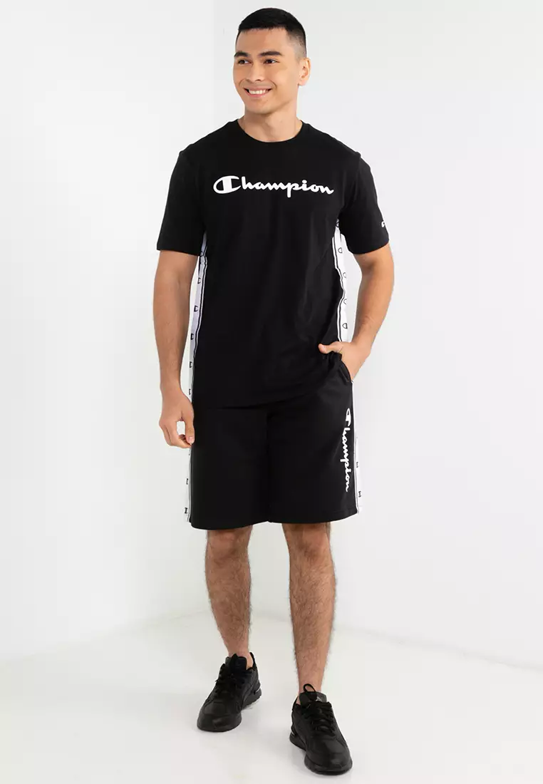 線上選購Champion Jacquard Tape Heavy Terry Bermuda Shorts | ZALORA