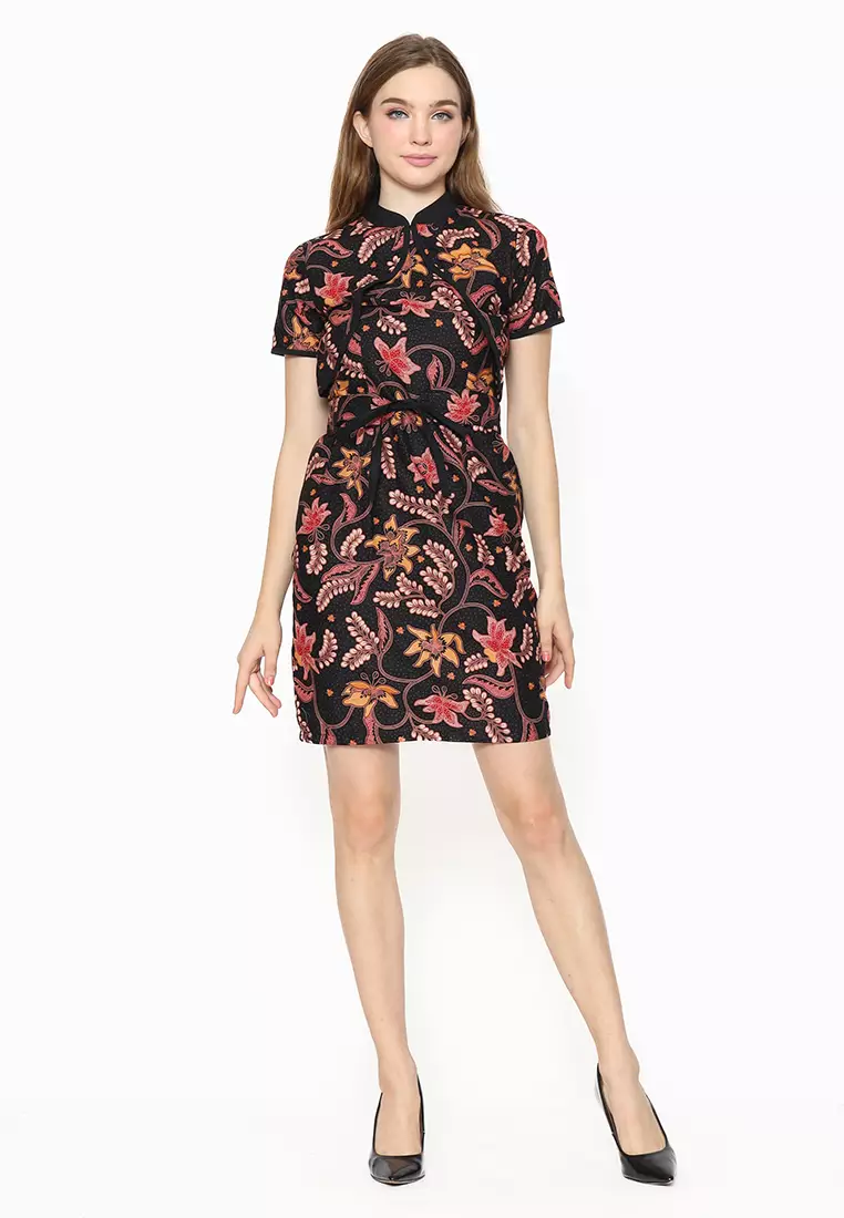 Hadinata Batik Wanita Dress Furing Mayang Maheswara