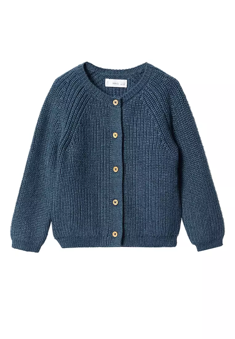 Girls baby hot sale blue cardigan