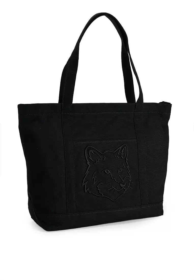 Fox Head Large Tote Bag