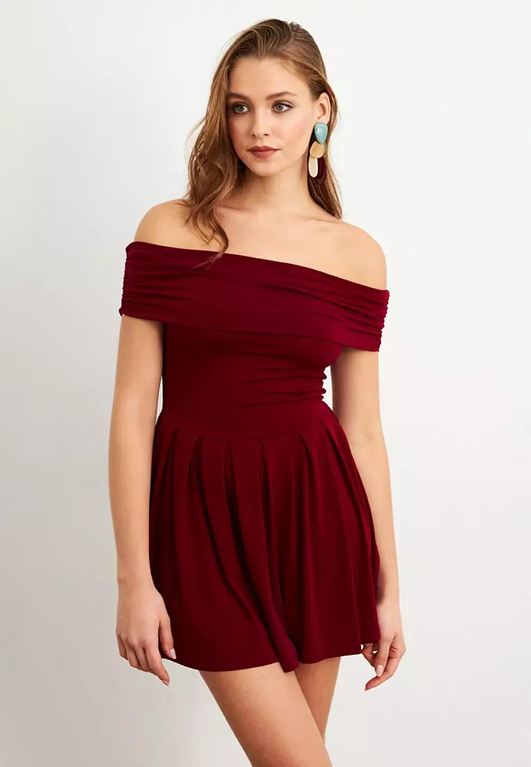 Madonna Collar Mini Dress
