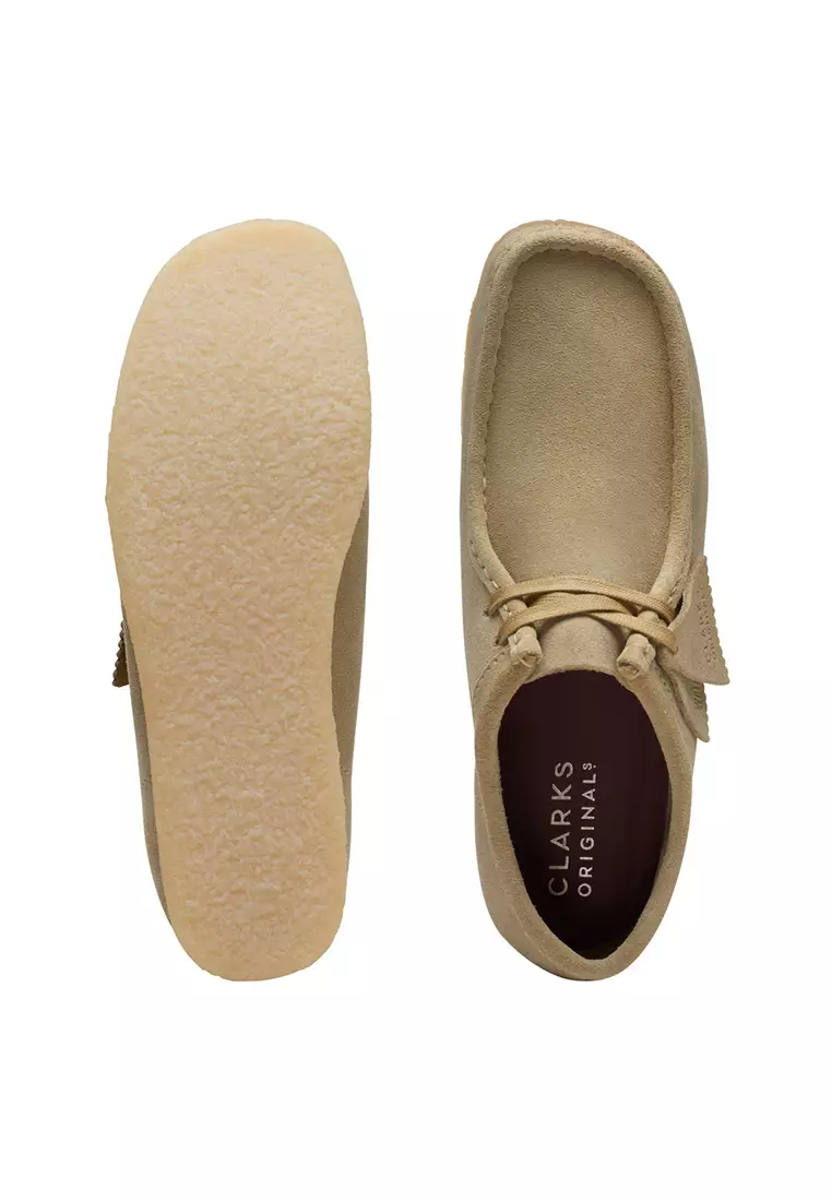 Buy CLARKS Mens Wallabee Shoes - Maple Suede 2026 Online | ZALORA