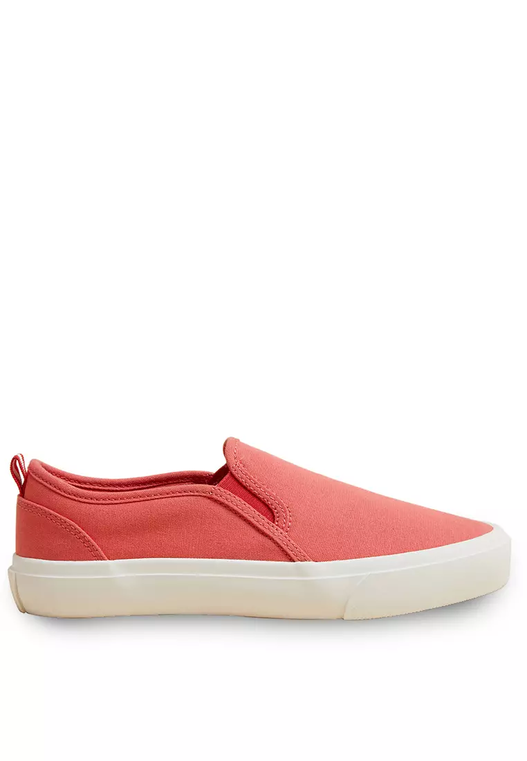 Jual Marks & Spencer Canvas Slip On Trainers Original 2024 | ZALORA ...