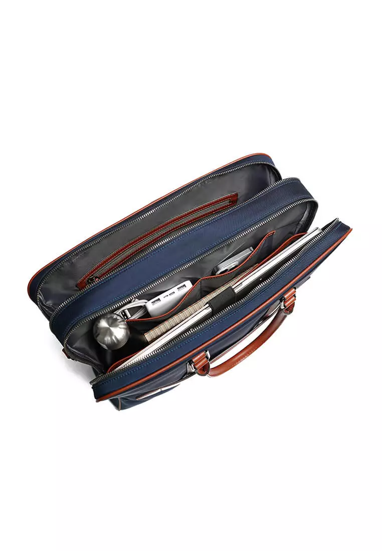 Maverick & Co. Odyssey Double-Zip Briefcase