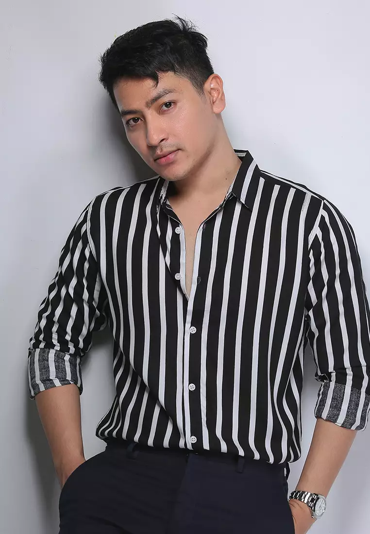 Black Stripe Shirt
