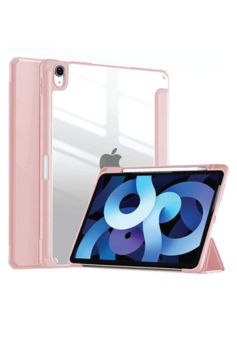 Blackbox iPad Case Acrylic Transparent for IPad Air  (4th Gen) (5th  Gen) Silicone Magnetic Split Protective Flip Case Flip Cover Pink | ZALORA  Malaysia