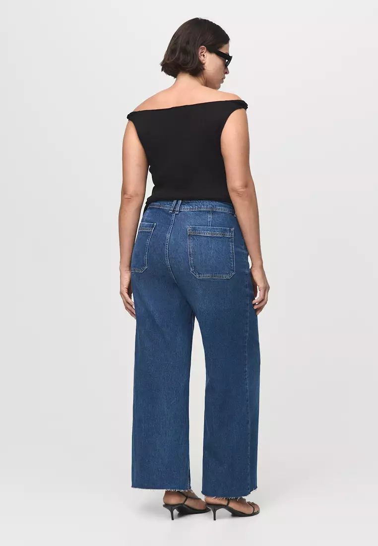 Catherin Culotte High-Rise Jeans