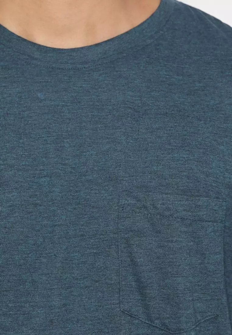 MATSUDA Kaos Polos Pocket T Shirt Cotton Chuo