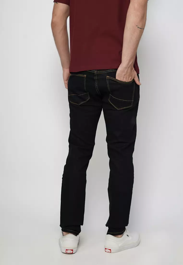 LGS - Slim Fit - Celana Jeans Premium - Black - JPF.561.PS106.A639.C