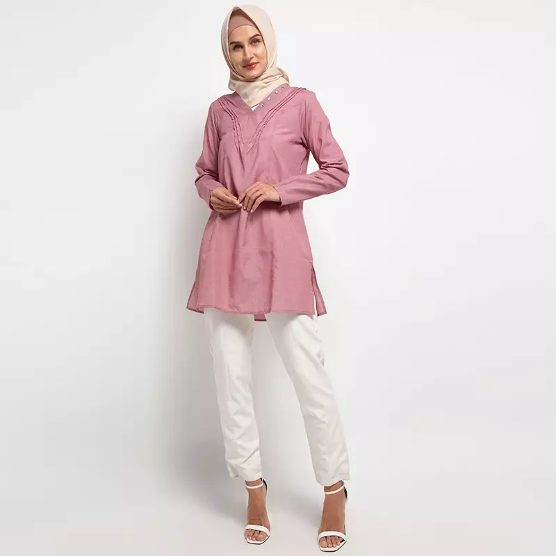 Lorry Tunic In Maroon