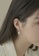 ZITIQUE silver Women's Geometric Unsymmetrical Earrings - Silver 41FDDAC0540F10GS_5