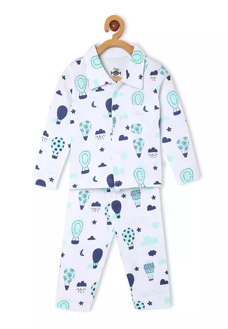 Baby And Kids Pajama Nightsuit Set - Up in the Air