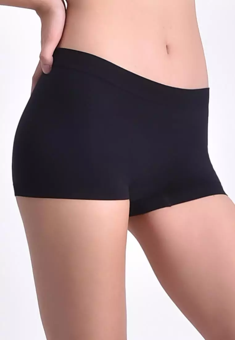 Women's 2-in-1 Pack Seamless Boy Shorts