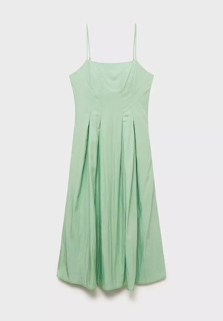 Midi-Dress With Pleats