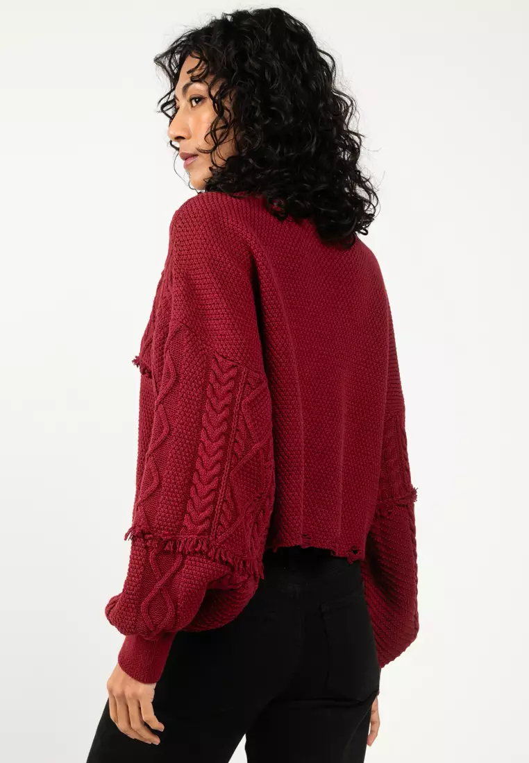 Dalia Fringe Pullover